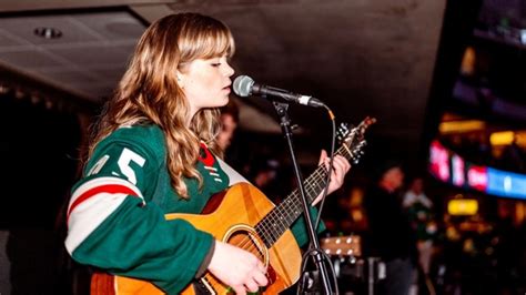 Meet Ber, the Minnesota native who performed live at a Wild-Stars playoff game